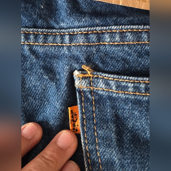 Levi’s Orange Tab Vintage 505 Men’s 40/ 34 - Picture 7 of 13